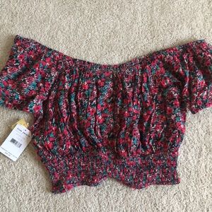 Free People Floral Top